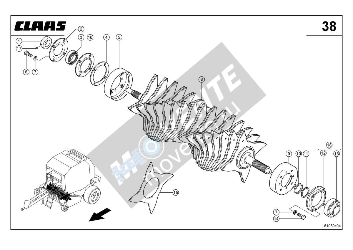 Подшипник 0008513720 CLAAS