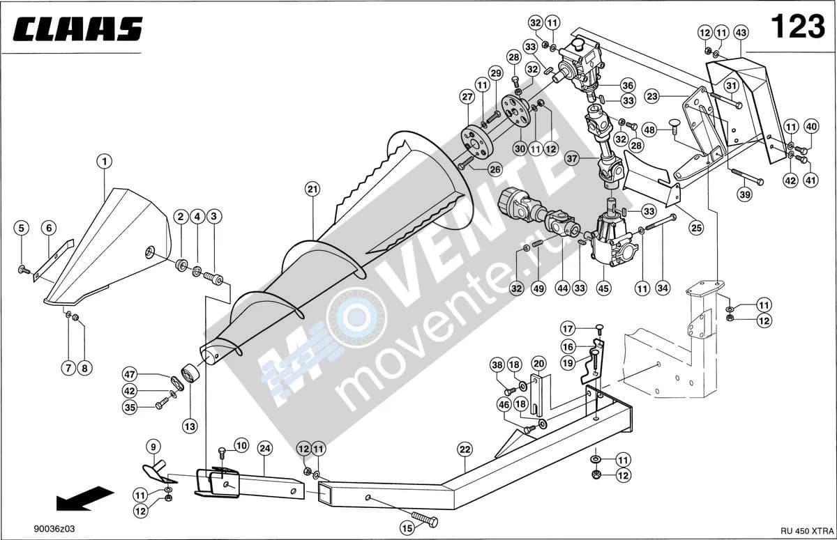 Подшипник 0009961731 CLAAS