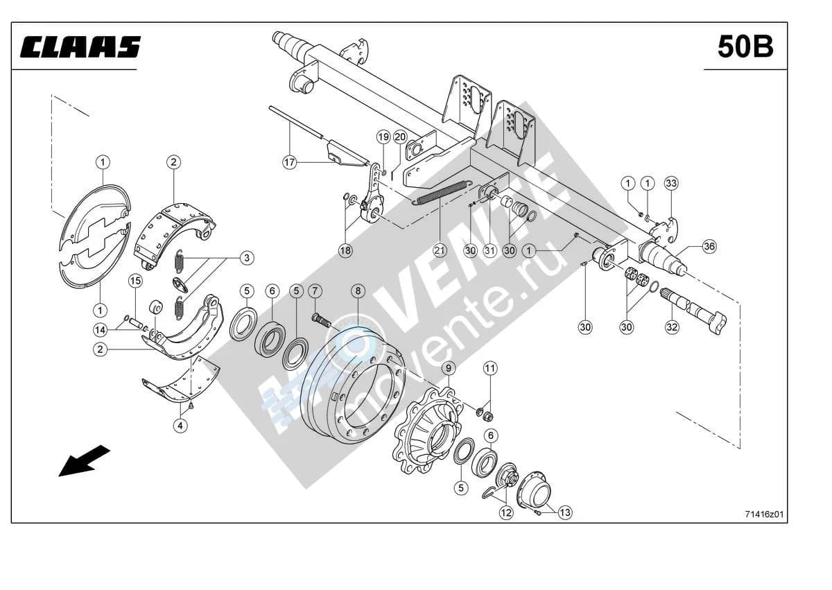 Подшипник 0008597430 CLAAS
