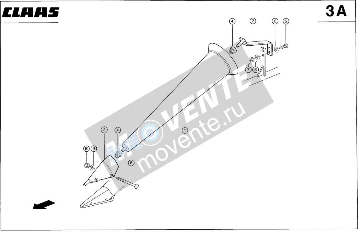 Подшипник 0009166920 CLAAS