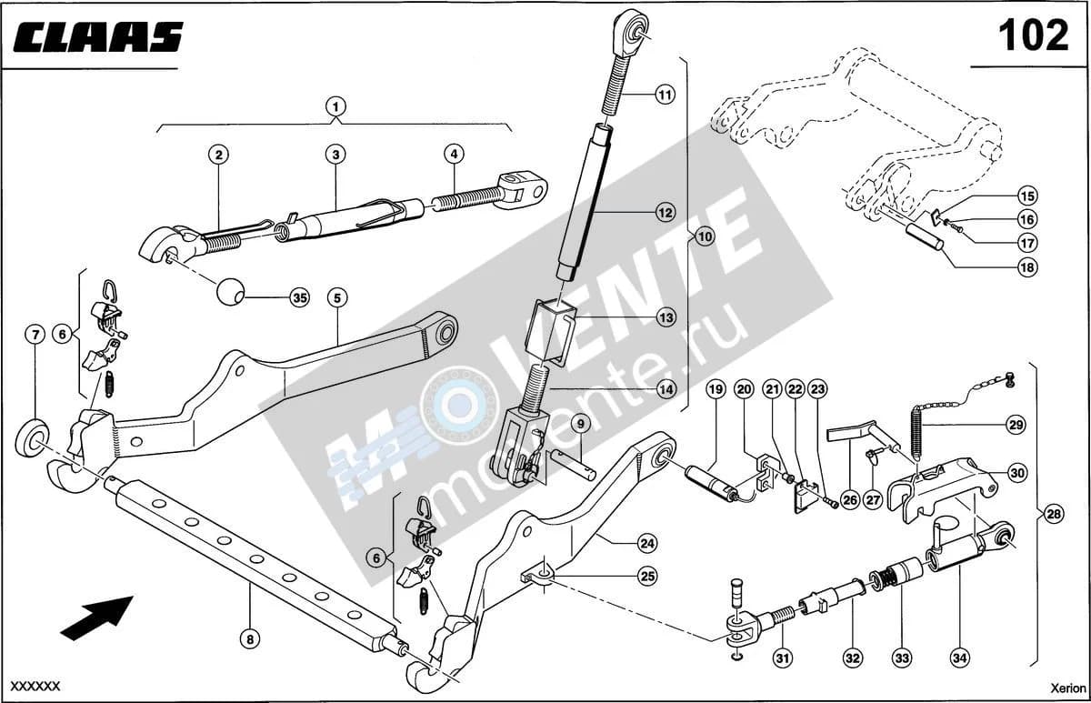 Подшипник 0002161640 CLAAS