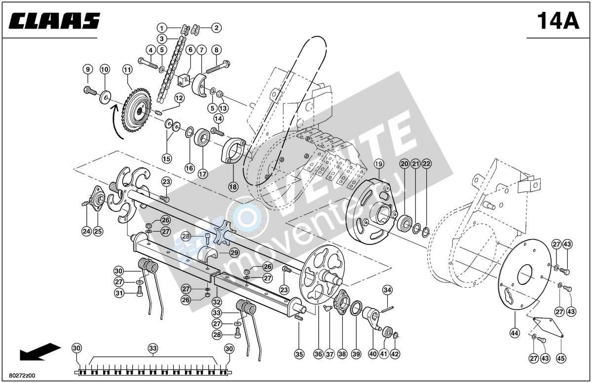 Подшипник 0013154350 CLAAS