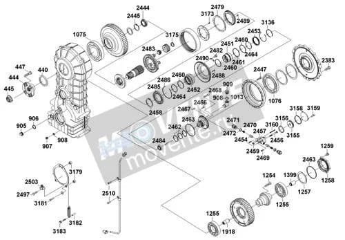 Роликоподшипник с цилиндрическими роликами 746413801 Liebherr