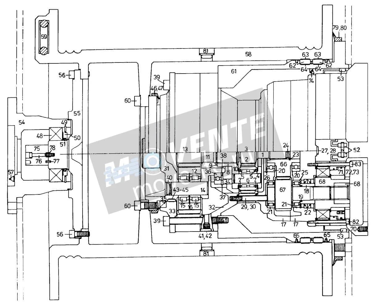 Роликоподшипник с цилиндрическими роликами 746410408 Liebherr