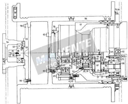 Роликоподшипник с цилиндрическими роликами 746410408 Liebherr