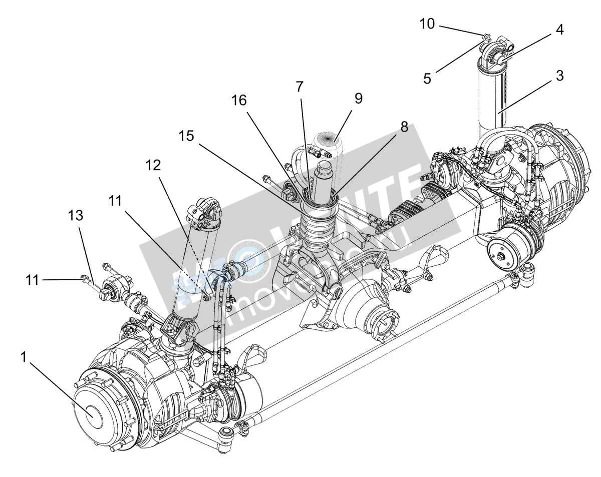 Подшипник шарнира 10877914 Liebherr