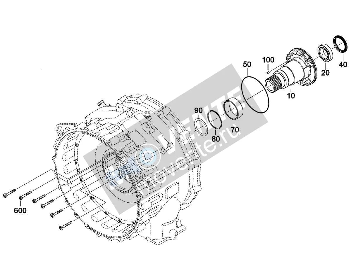 Шарикоподшипник 10028786 Liebherr