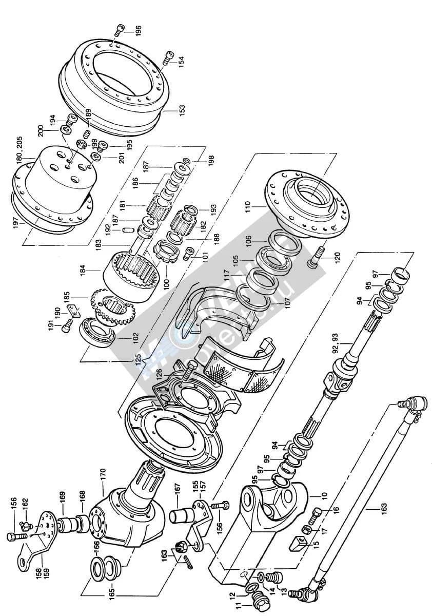 Роликоподшипник конический 570635008 Liebherr