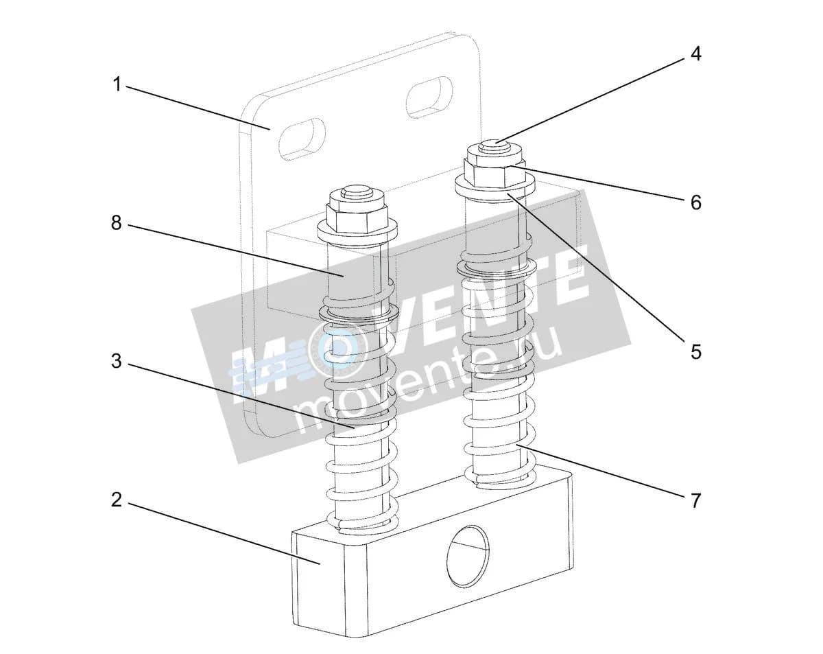 Подшипник скольжения 12101227 Liebherr