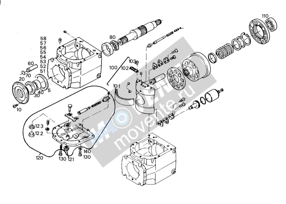 Роликоподшипник конический 7009095 Liebherr