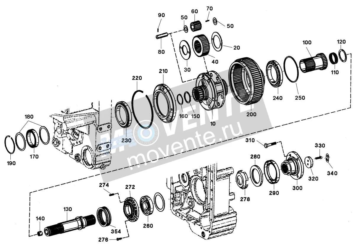 Подшипник игольчатый 571677908 Liebherr