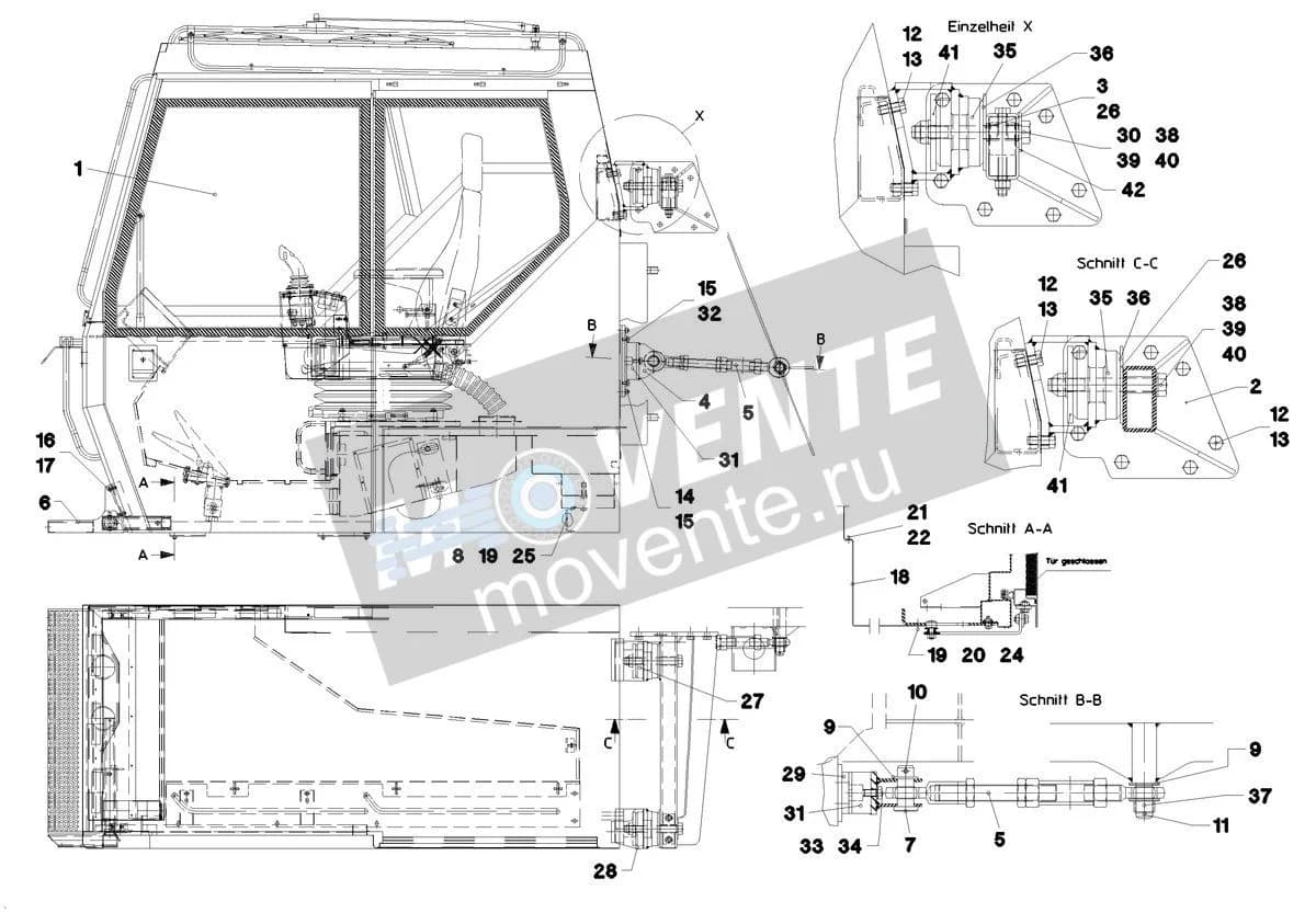 Подшипник 550637208 Liebherr