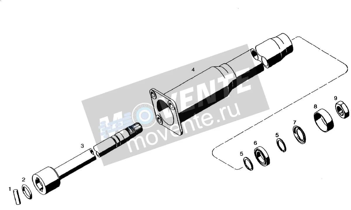 Шарикоподшипник 521207708 Liebherr