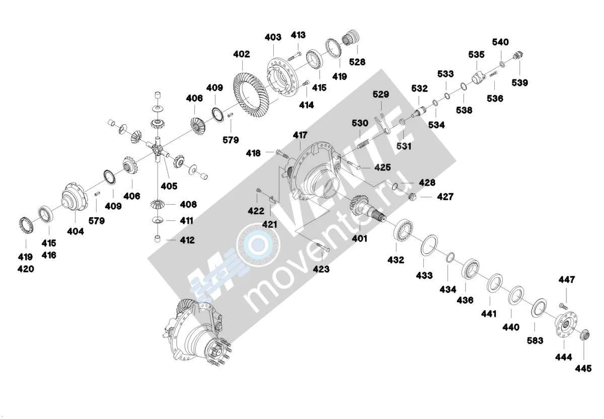 Роликоподшипник конический 746201708 Liebherr