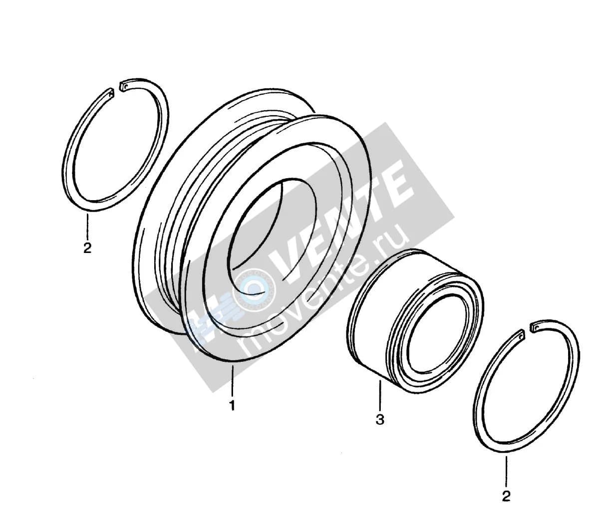 Подшипник качения 745902608 Liebherr