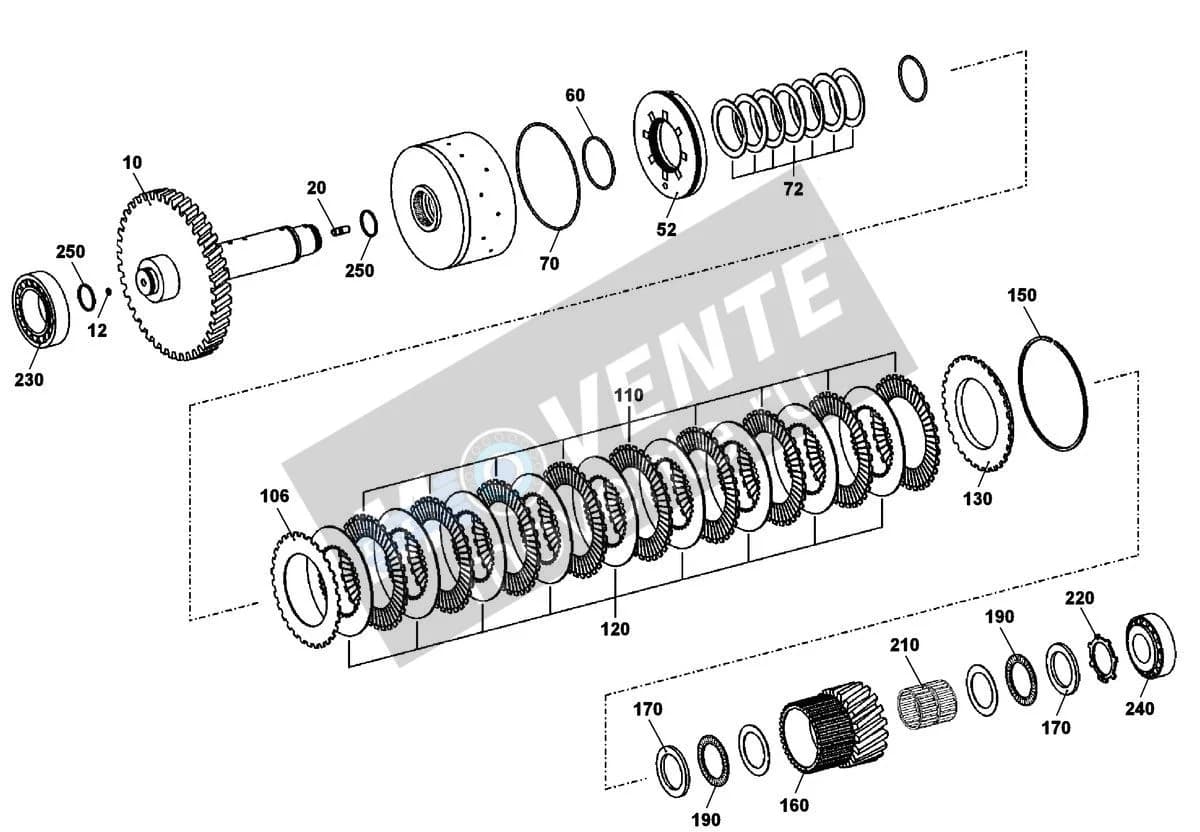 Роликоподшипник упорный 571618408 Liebherr