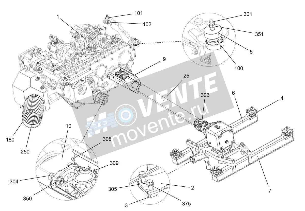 Подшипник 10097496 Liebherr