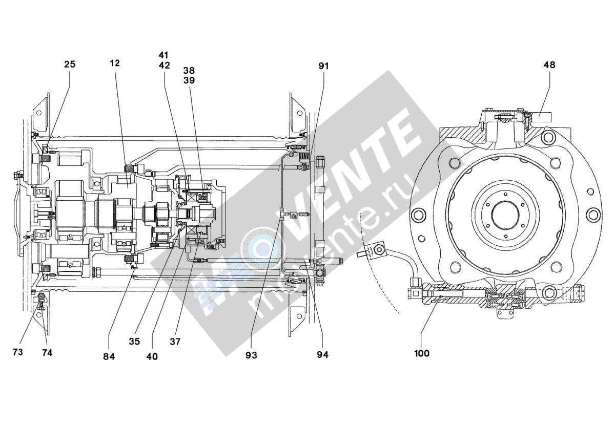 Подшипник 12101168 Liebherr
