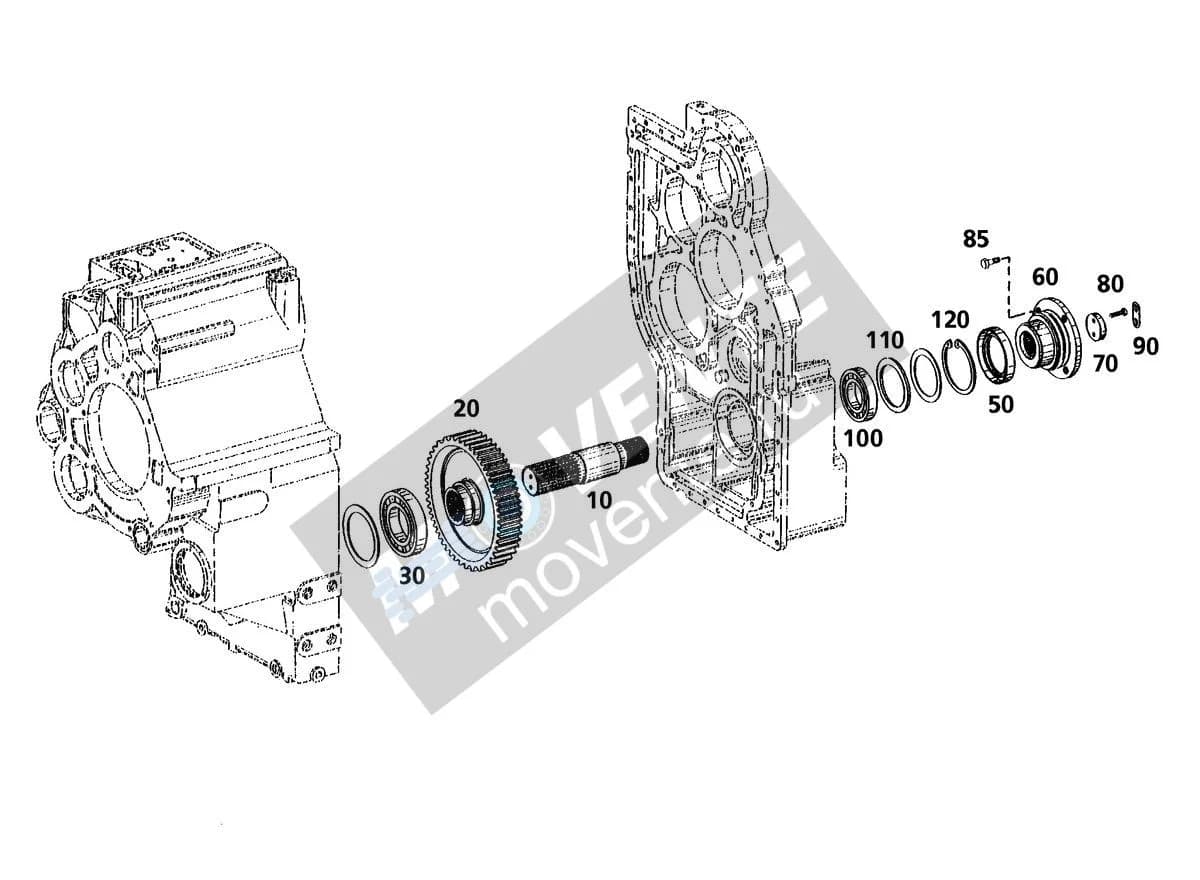 Роликоподшипник 571448608 Liebherr
