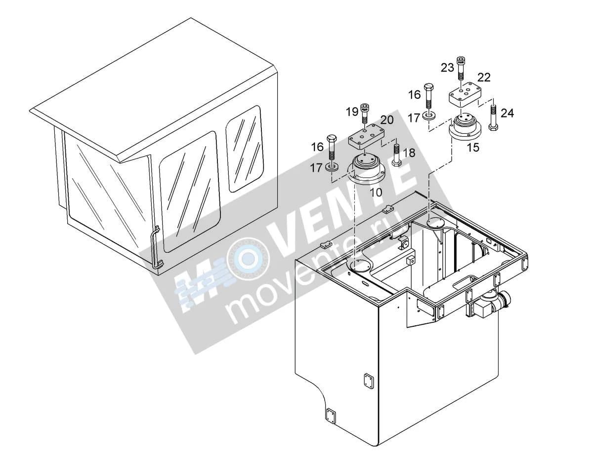 Подшипник конический 10003492 Liebherr