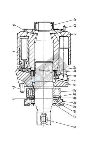 Роликоподшипник с цилиндрическими роликами 746420477 Liebherr