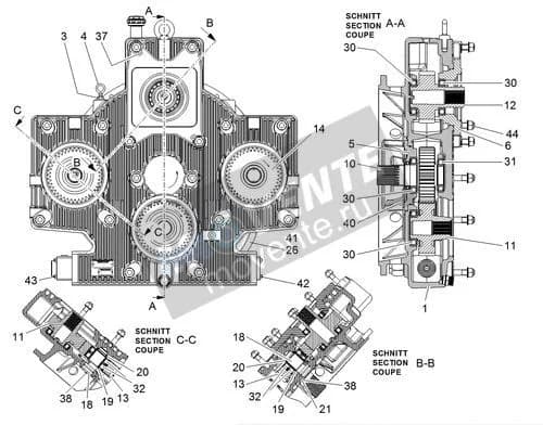 Роликоподшипник с цилиндрическими роликами 4980291 Liebherr