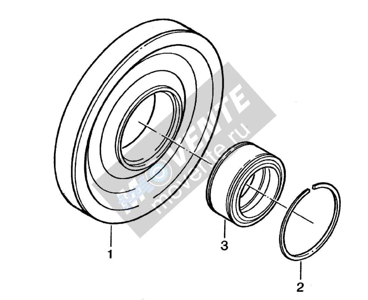 Подшипник качения 10010716 Liebherr