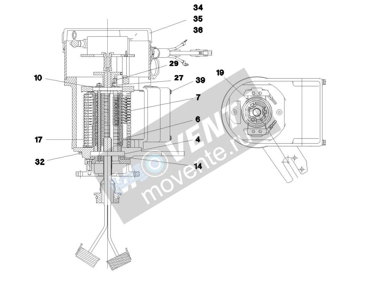 Шарикоподшипник радиальный 745194908 Liebherr
