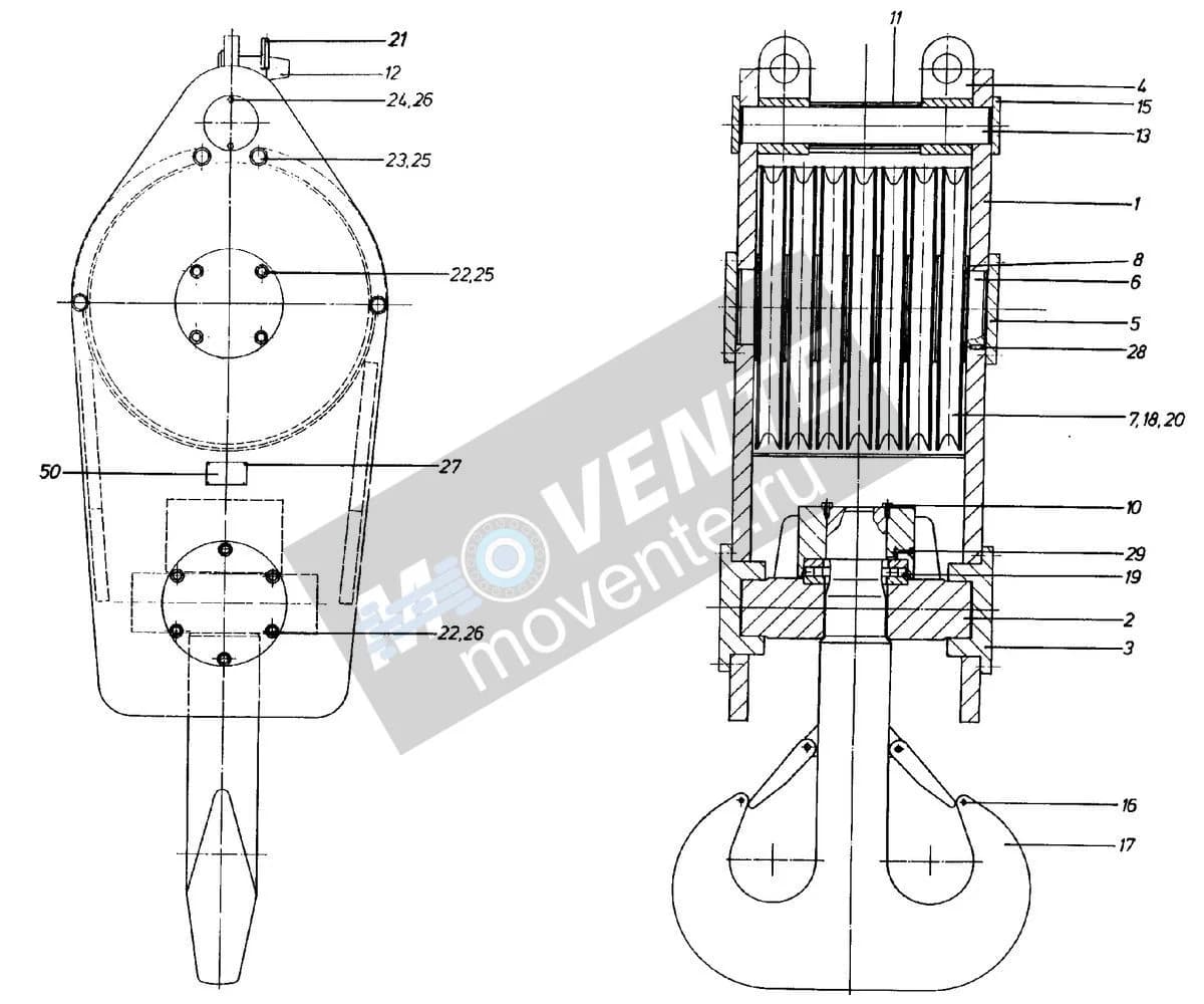 Подшипник с цилиндрическими роликами 746518008 Liebherr