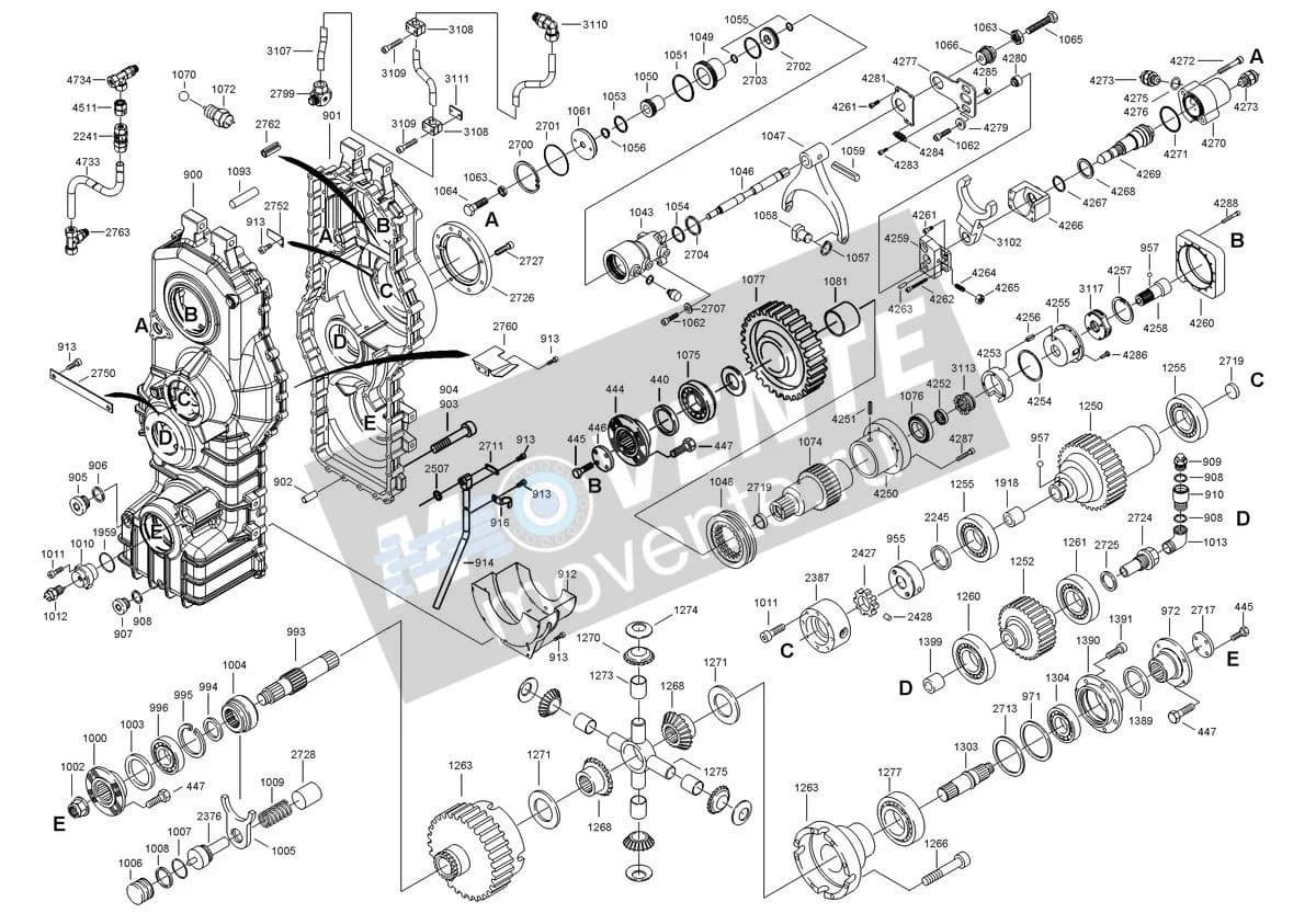 Роликоподшипник конический 746231108 Liebherr