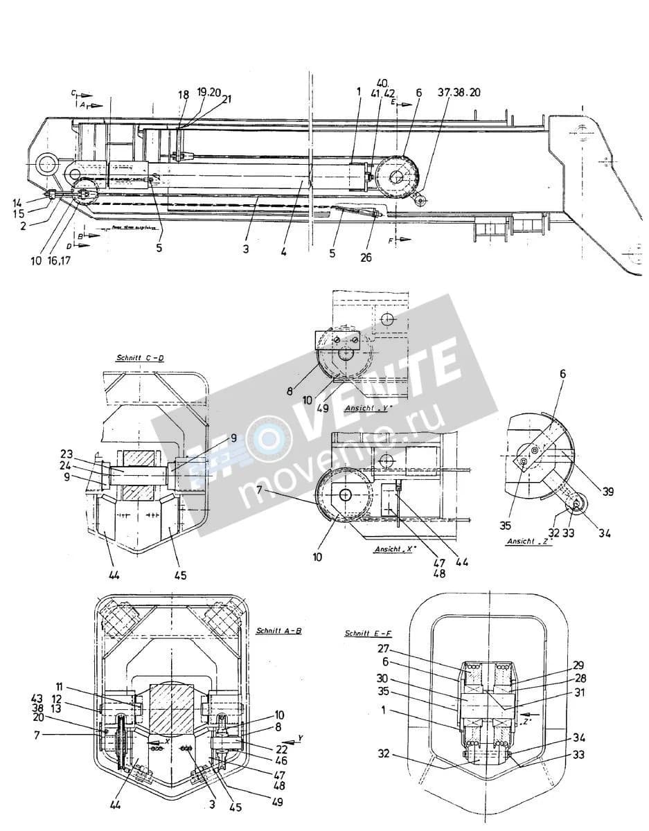 Подшипник 10037600 Liebherr
