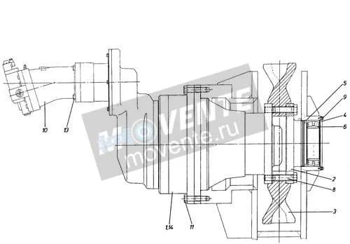 Роликоподшипник самоустанавливающийся 745132108 Liebherr