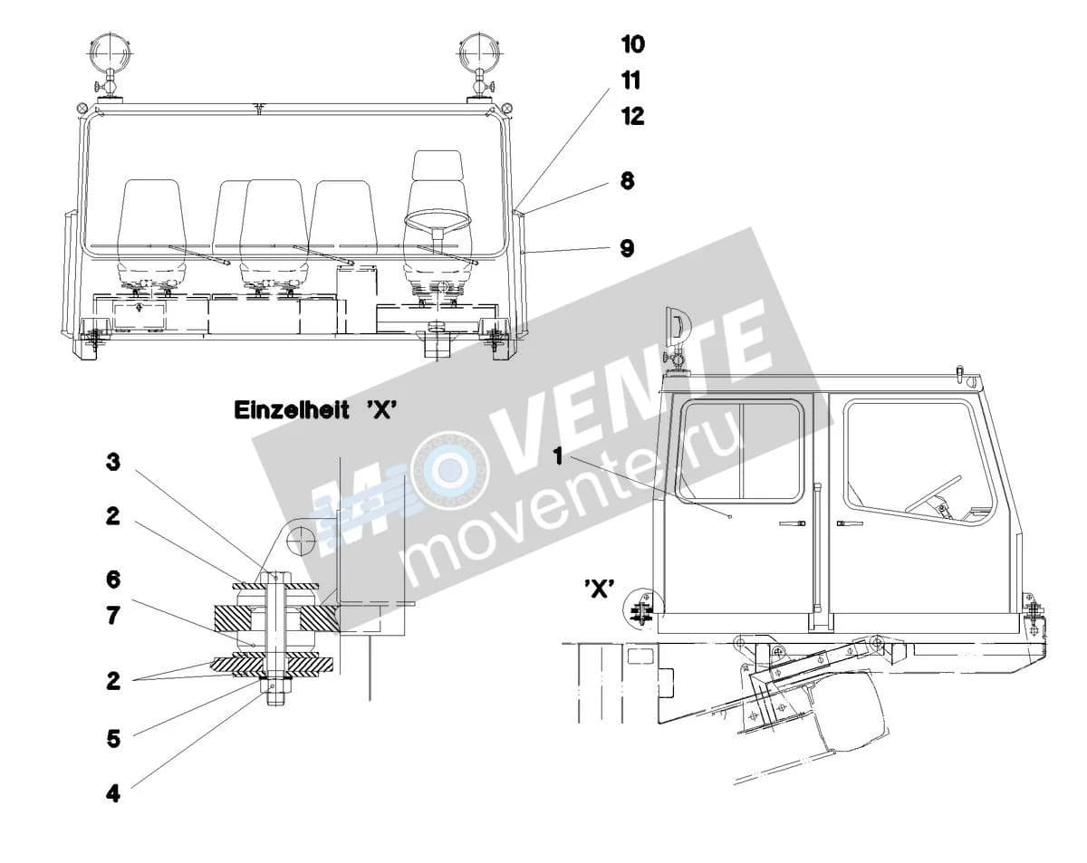 Подшипник 550636708 Liebherr