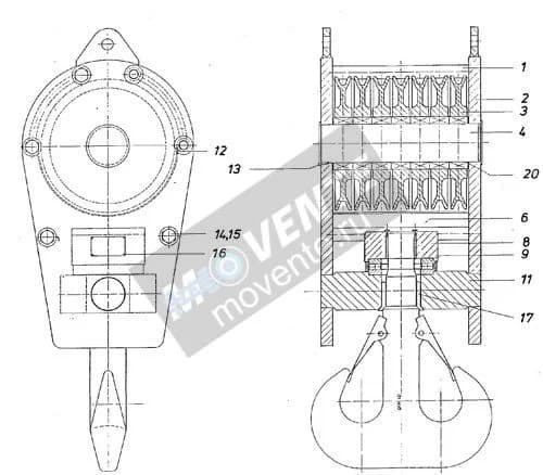 Подшипник с цилиндрическими роликами 746517908 Liebherr