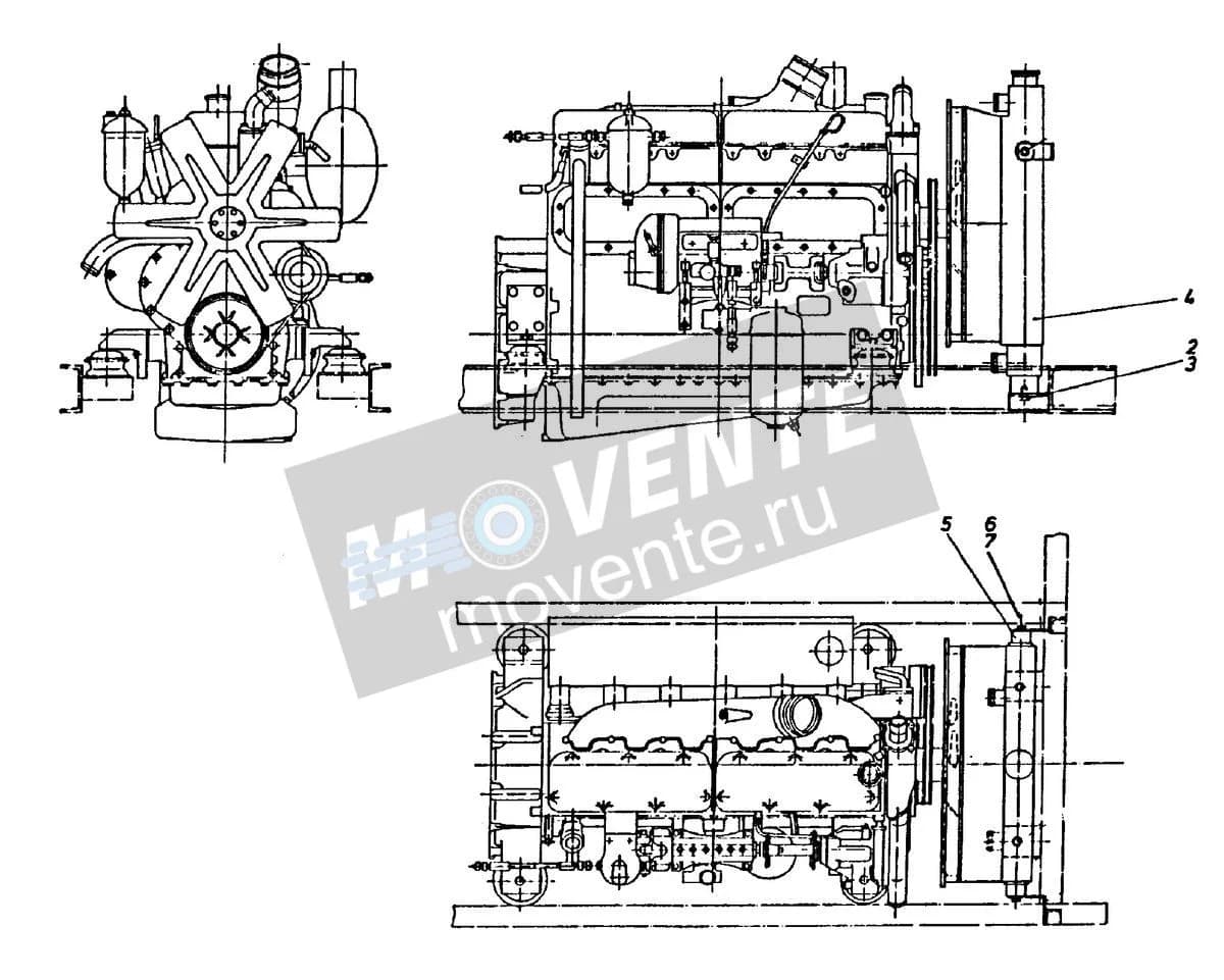 Подшипник круглый 726904208 Liebherr