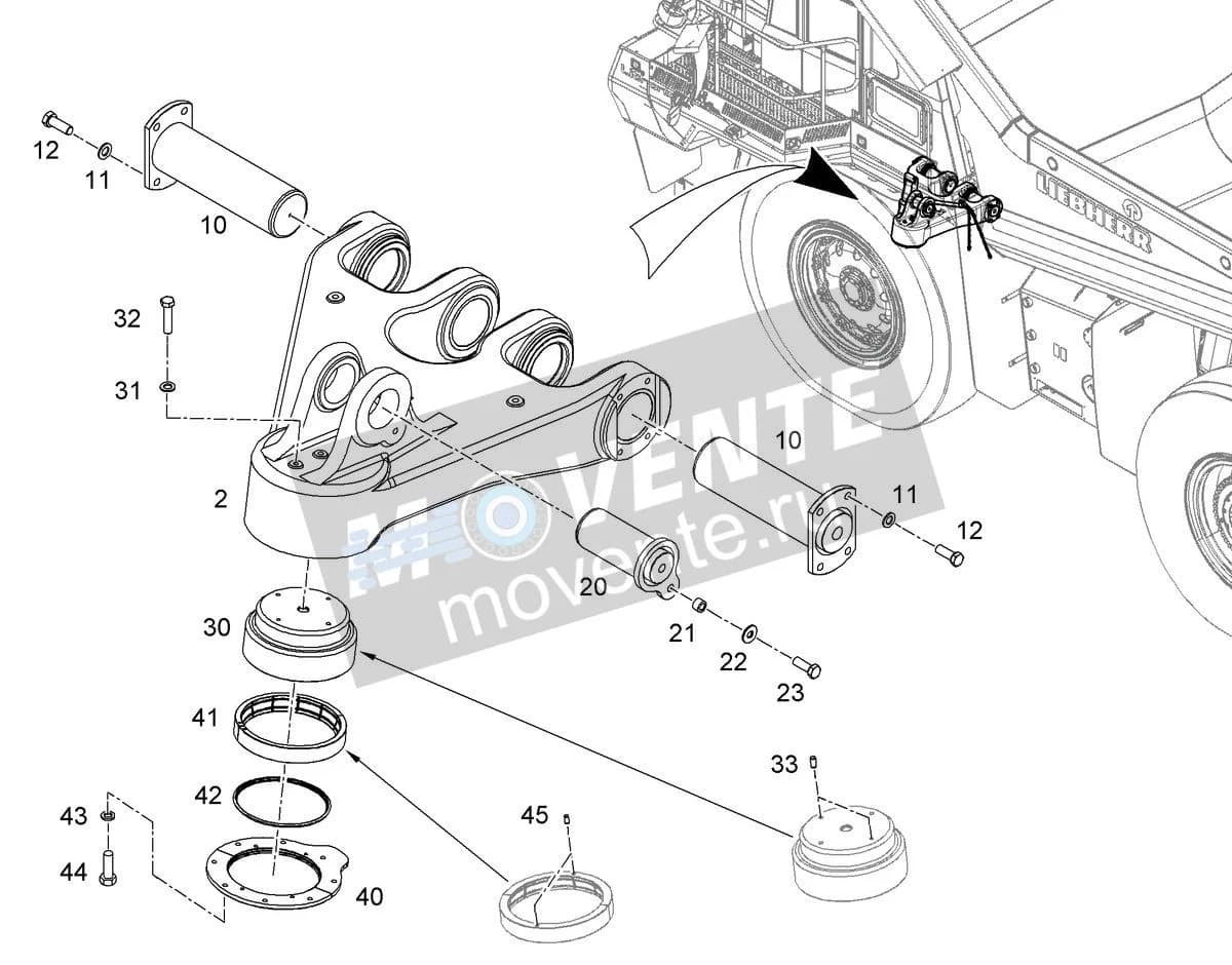 Подшипник 12188022 Liebherr