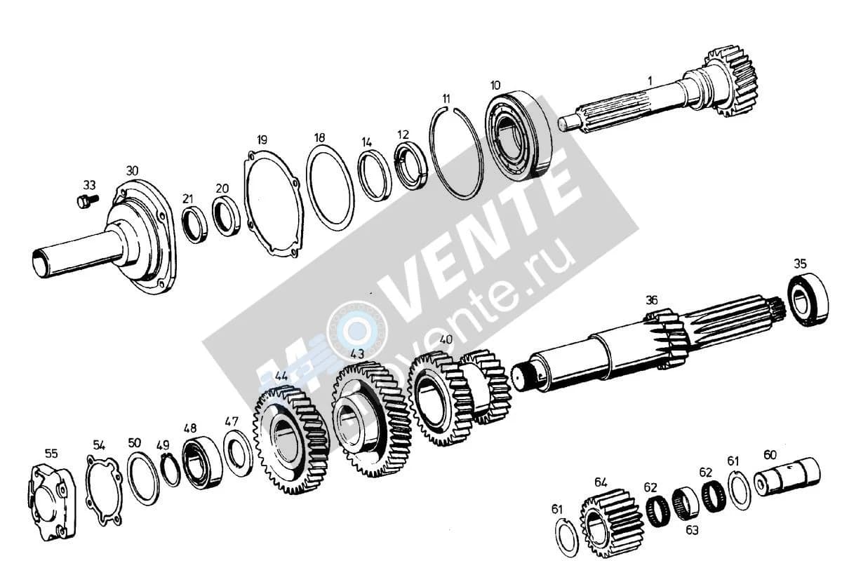 Роликоподшипник конический 571804108 Liebherr