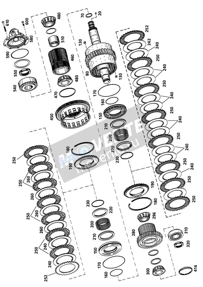 Роликоподшипник 571446708 Liebherr