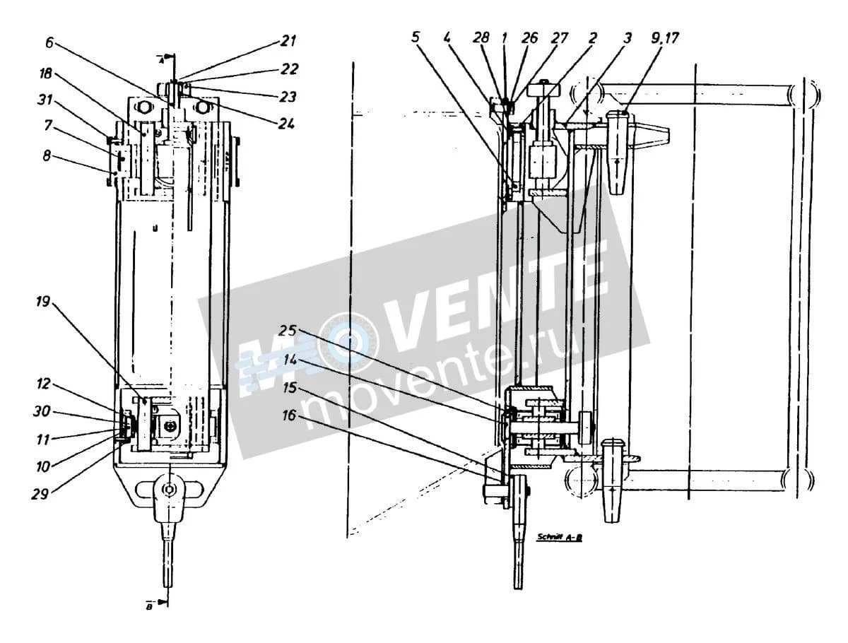 Подшипник шарнира 746915808 Liebherr