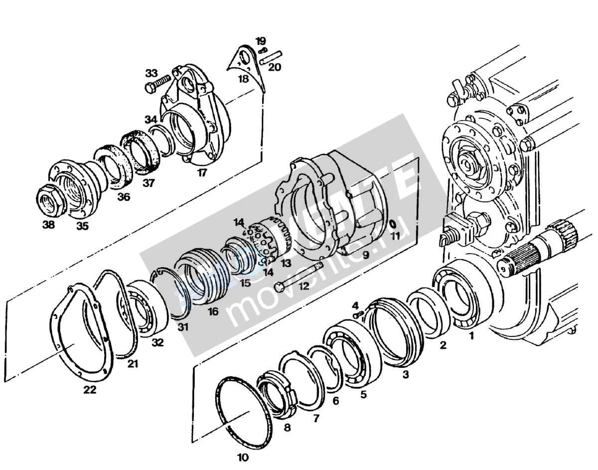 Шарикоподшипник радиальный 500928408 Liebherr