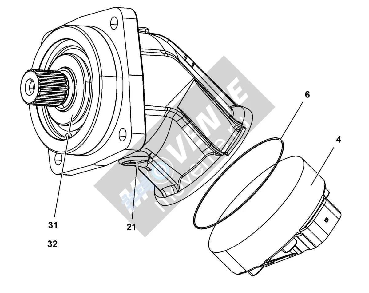 Роликоподшипник конический 514616208 Liebherr