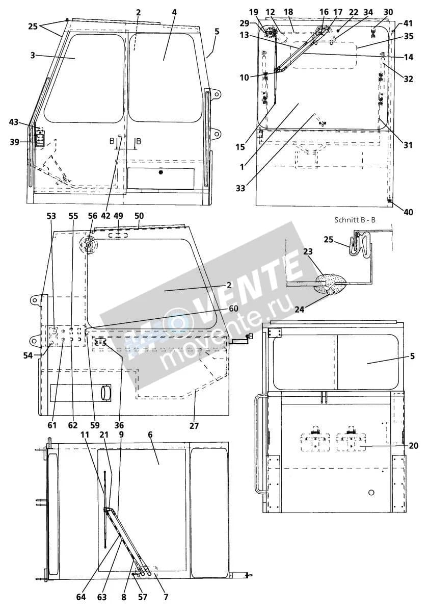 Шарикоподшипник радиальный 745128108 Liebherr