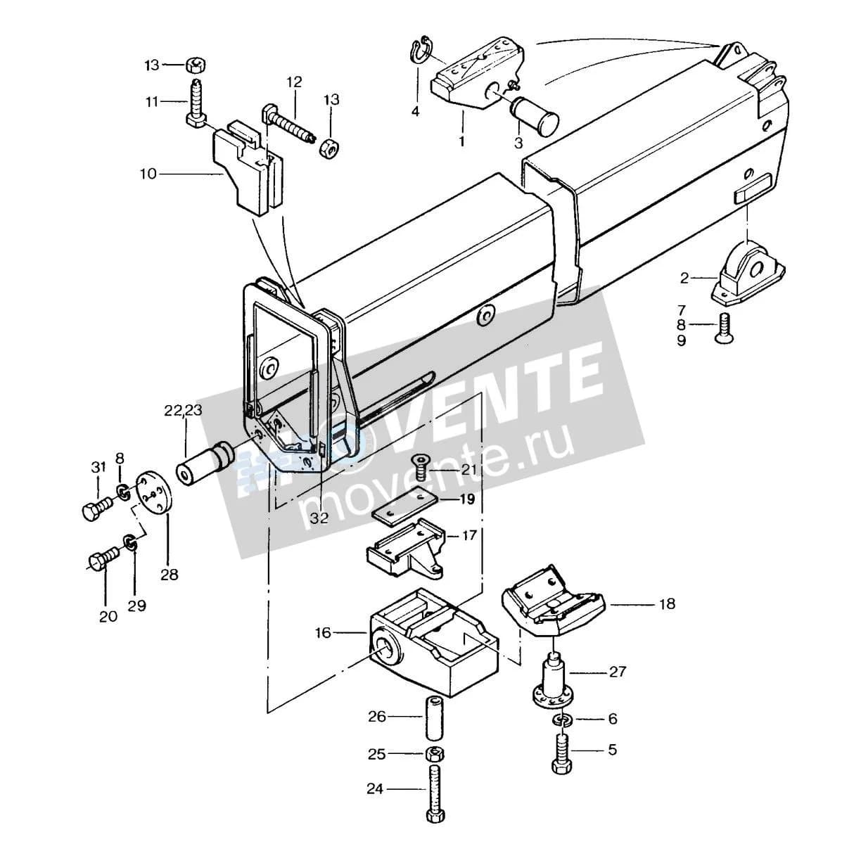 Подшипник 921026808 Liebherr