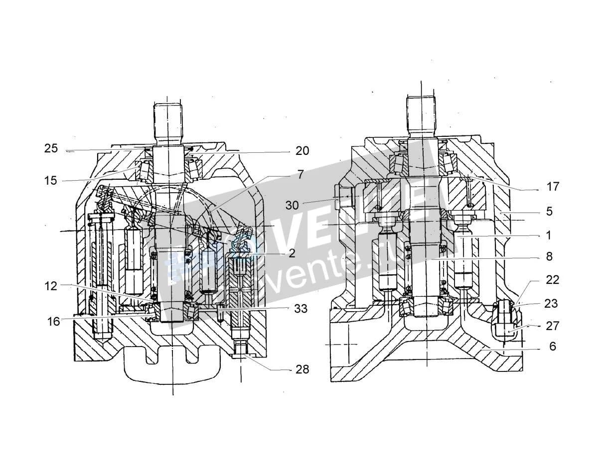Роликоподшипник конический 7370823 Liebherr