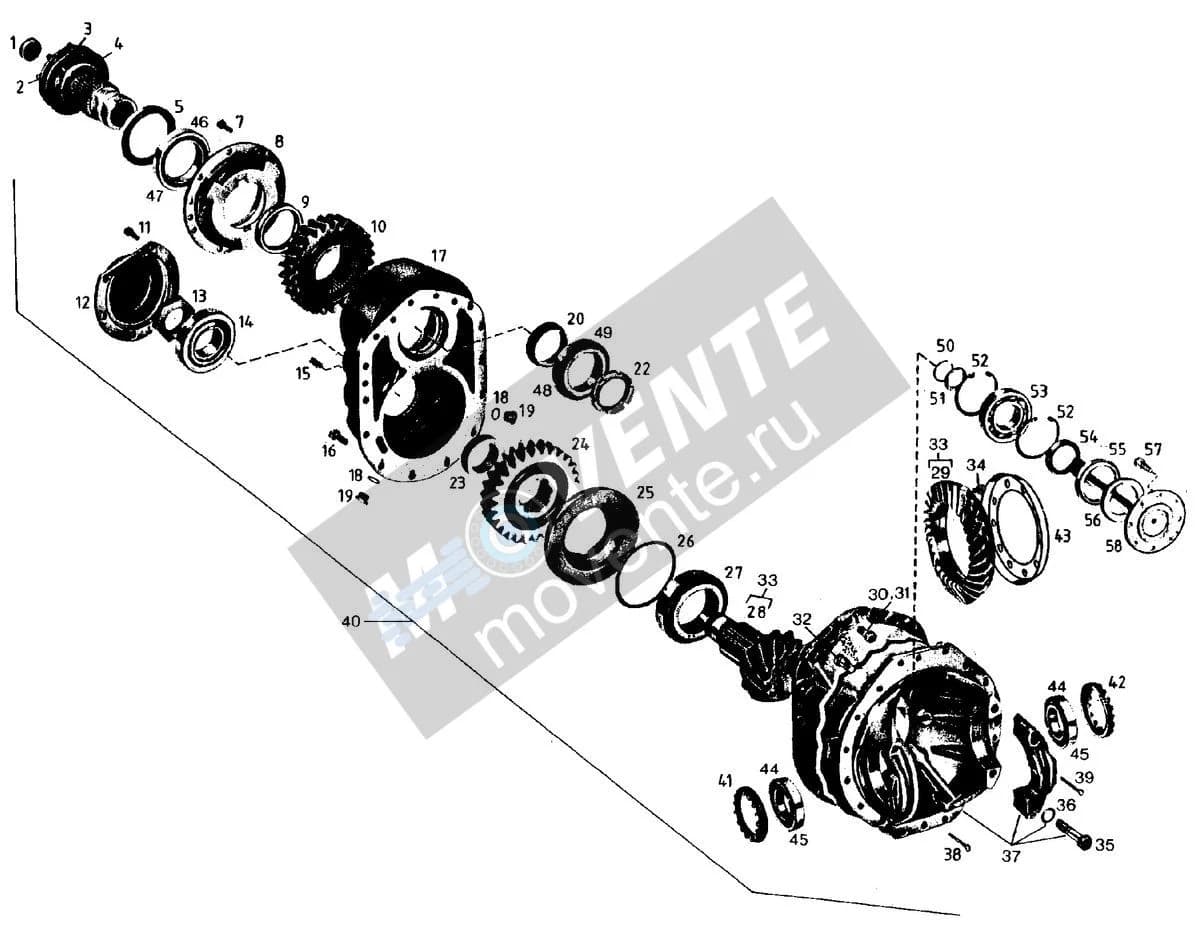 Шарикоподшипник радиальный 745179008 Liebherr
