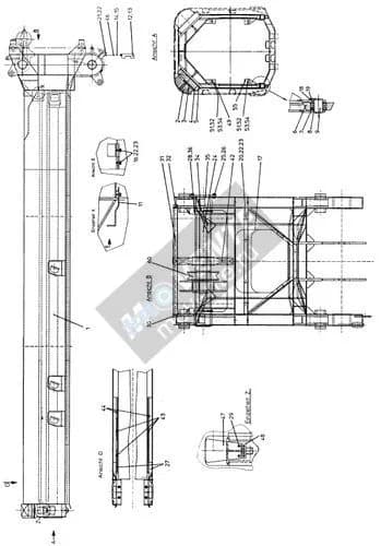 Шарикоподшипник радиально-упорный 745200808 Liebherr
