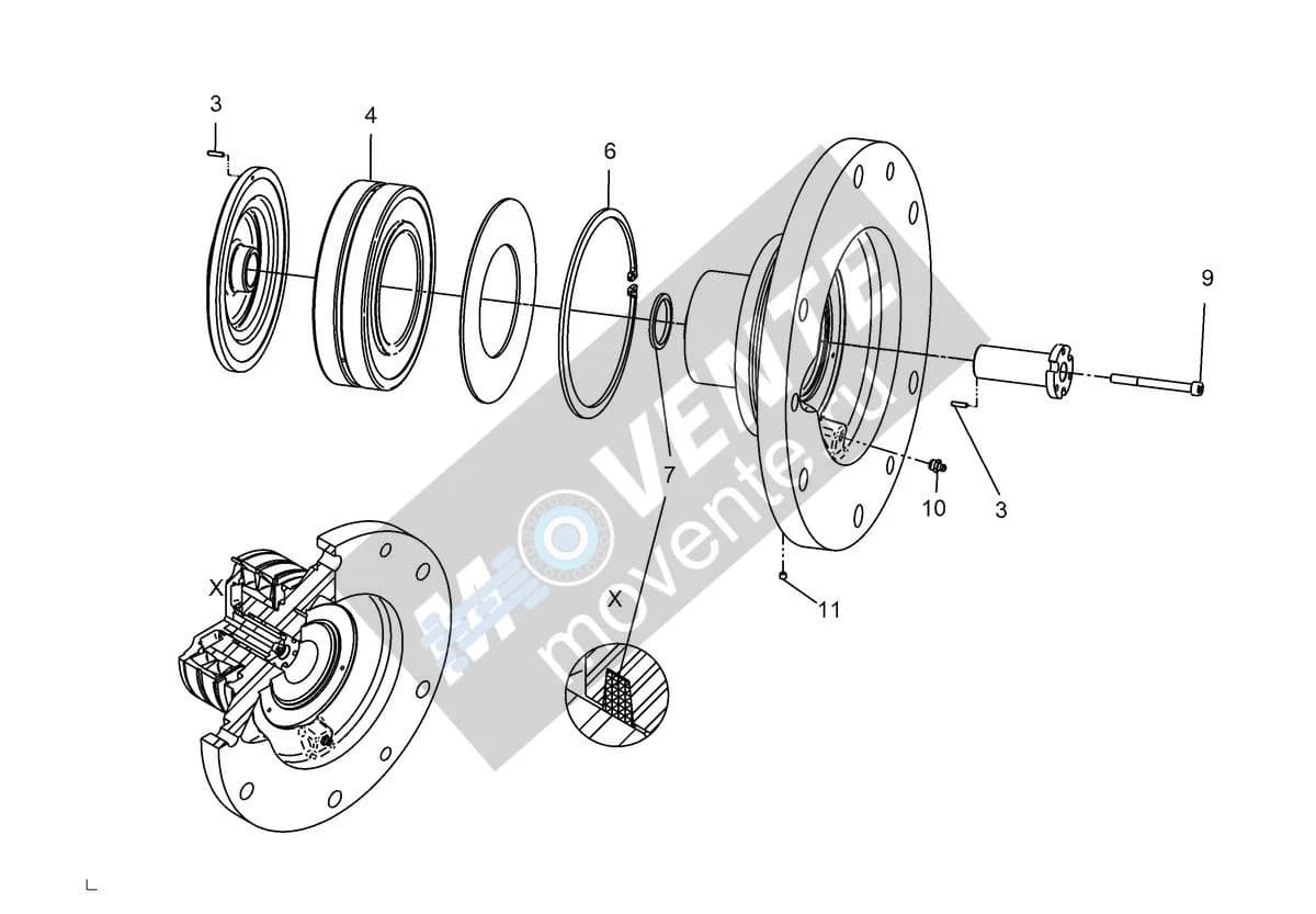 Роликоподшипник самоустанавливающийся 10548492 Liebherr