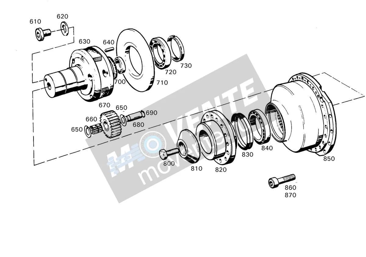 Роликоподшипник 7360959 Liebherr