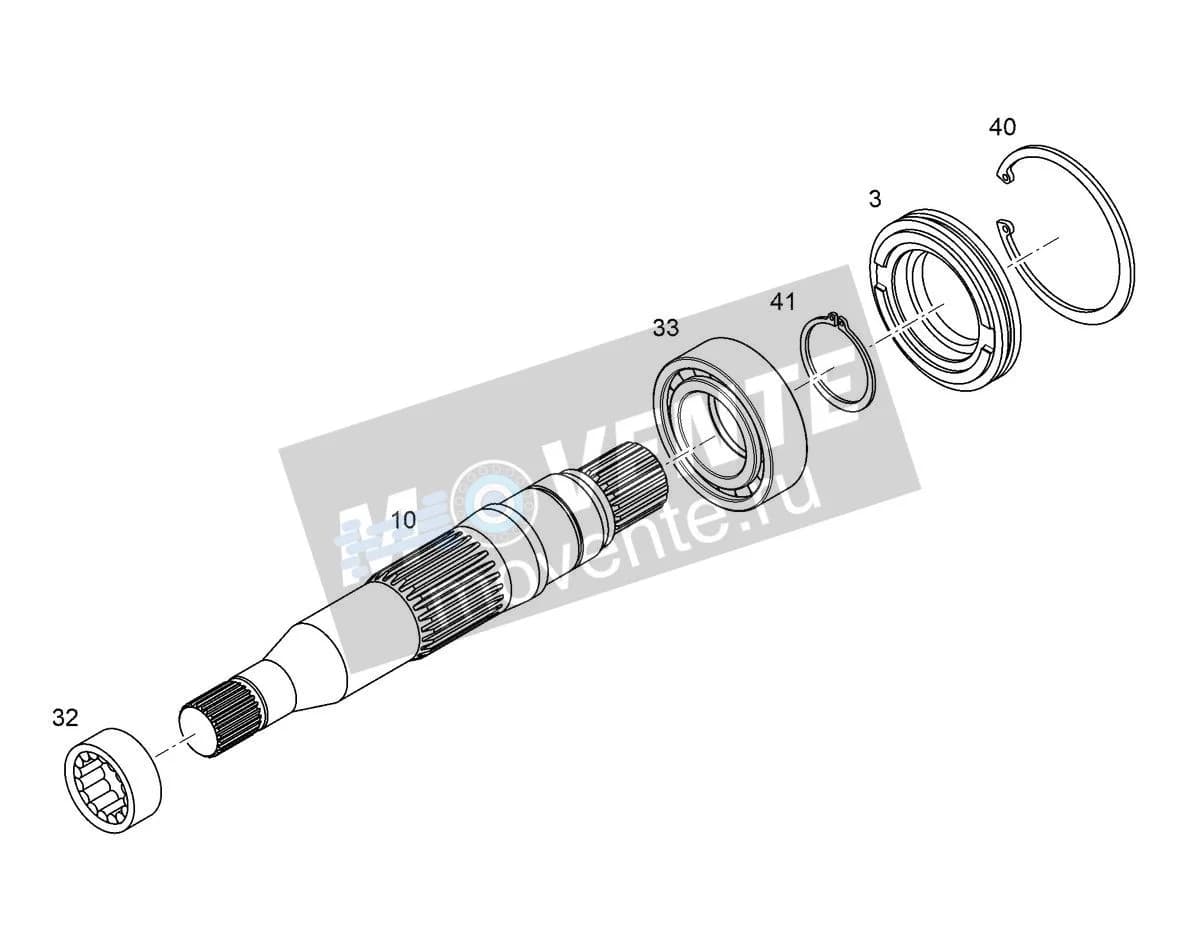 Подшипник игольчатый 7469905 Liebherr