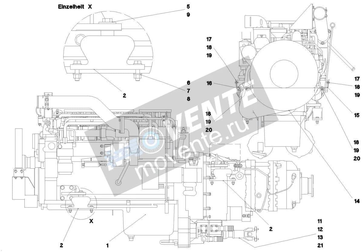 Подшипник клиновидный 550458408 Liebherr